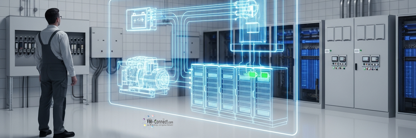 Eigene Strom- und Notstromversorgung für die Energieerzeugung