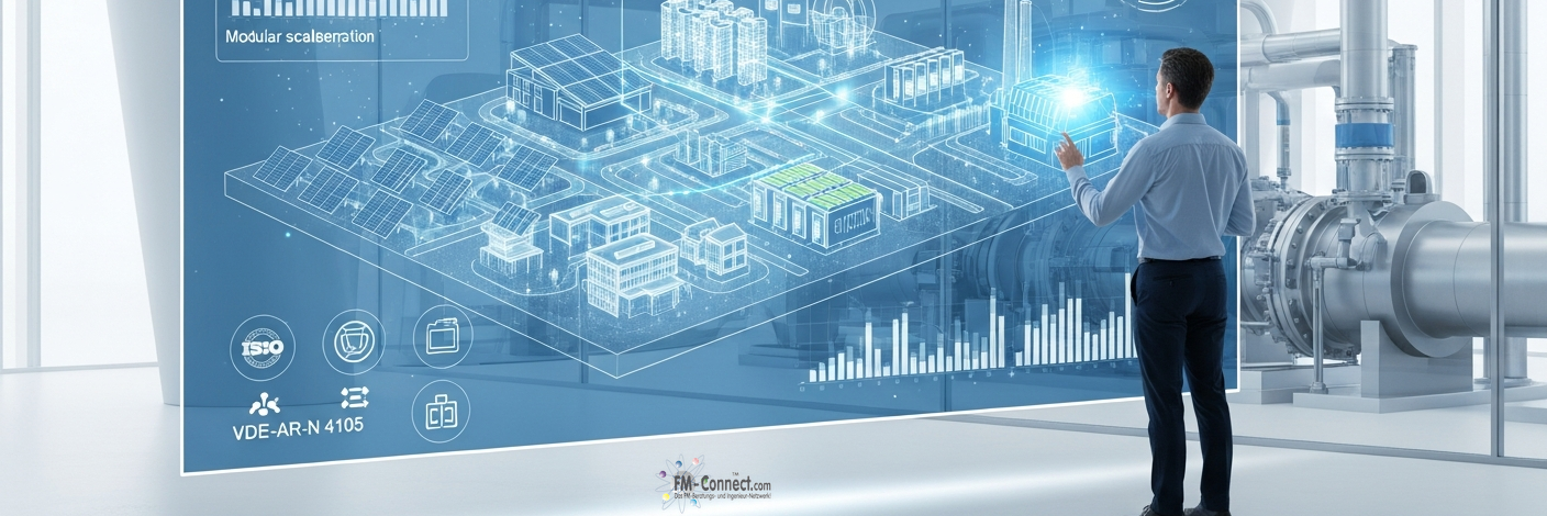 Planung und Konzept für die Energieerzeugung