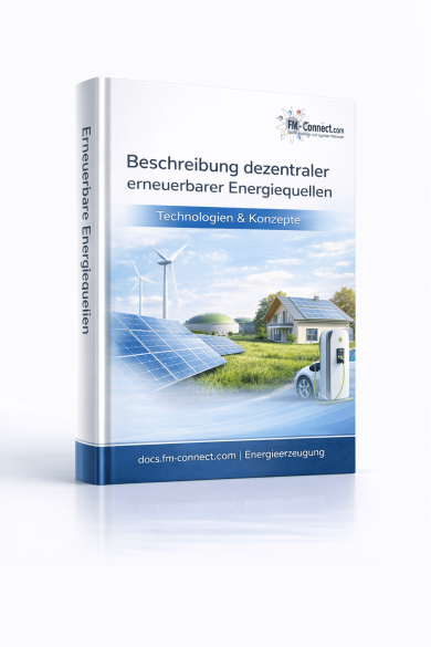 Beschreibung Dezentrale Erneuerbare Energiequellen im Facility Management Cover 